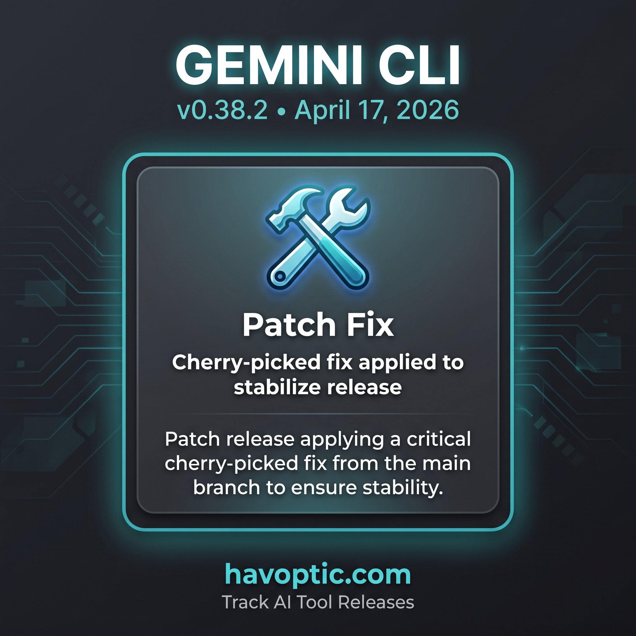 Gemini CLI Changelog & Release Notes | Havoptic